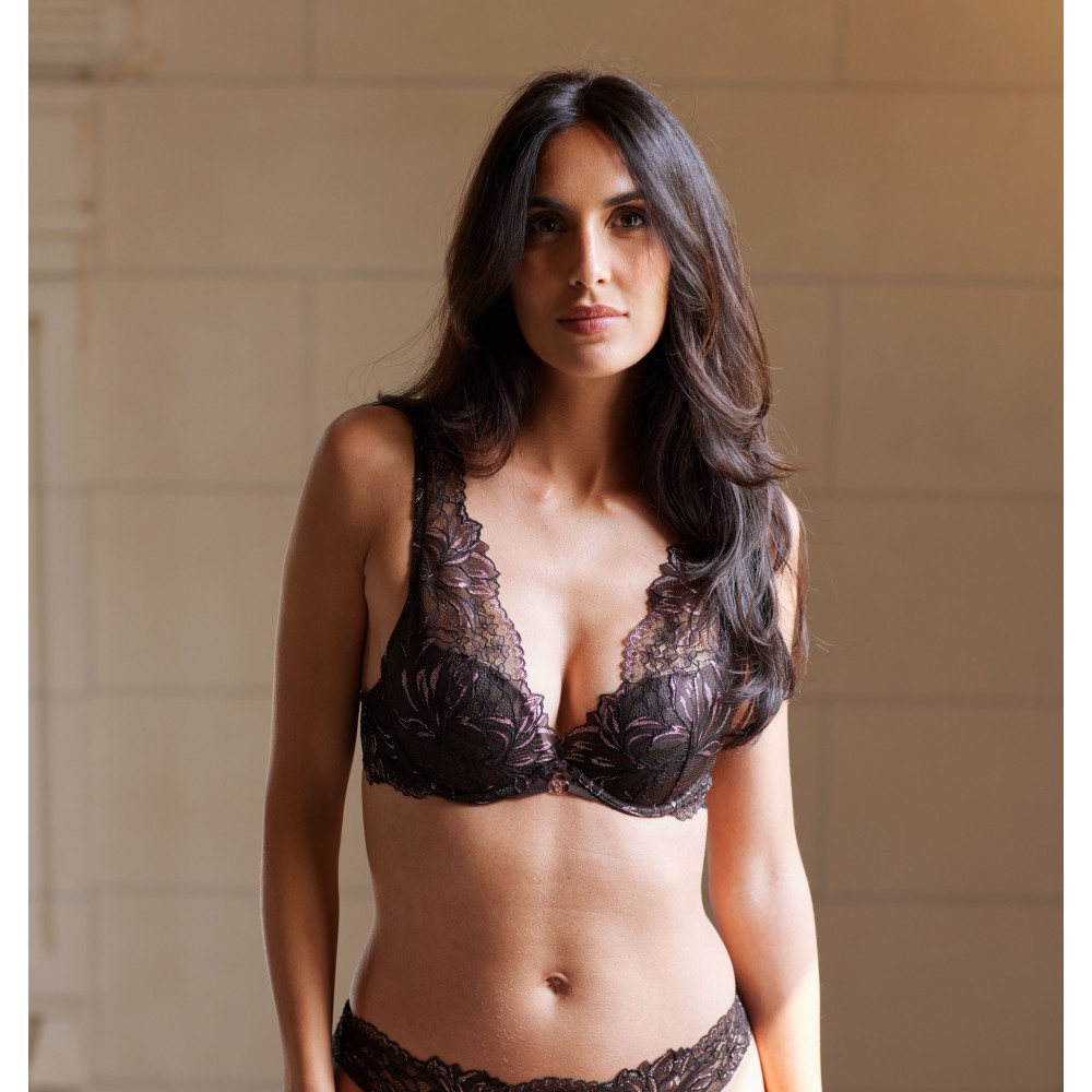 Valege DIABLESS, Σουτιέν Push Up με αφαιρούμενη ενίσχυση, ΜΠΡΟΝΖΕ