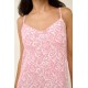 Vamp 22007, Γυναικείο Νυχτικό Micromodal με τιραντάκι, PINK BLUSH