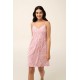 Vamp 22007, Γυναικείο Νυχτικό Micromodal με τιραντάκι, PINK BLUSH