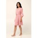 VAMP 22009, Καλοκαιρινή Γυναικεία Ρόμπα Micromodal, PINK BLUSH