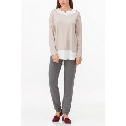 Παντελόνι μακρύ Vamp 11248 από micromodal kai elastane