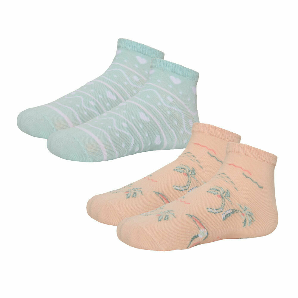 Ysabel Mora Y12760-B Ladies Invisible Socks 2pack,ΒΕΡΑΜΑΝ