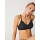 Ysabel Mora Y10035-022, Γυναικείο Bralette Σουτιέν Push Up χωρίς ραφές , ΜΑΥΡΟ