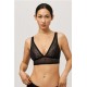 Ysabel Mora Y10068-NEGRO Γυναικείο Bralette χωρίς επένδυση με δαντέλα, ΜΑΥΡΟ