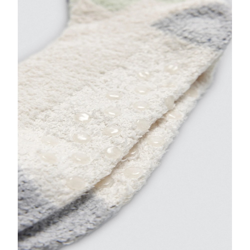 YSABEL MORA Y12961-3, Κάλτσες Fleece  Σετ 3 ζεύγη με πατουσάκια, FW2025-26 MULTI COLOR
