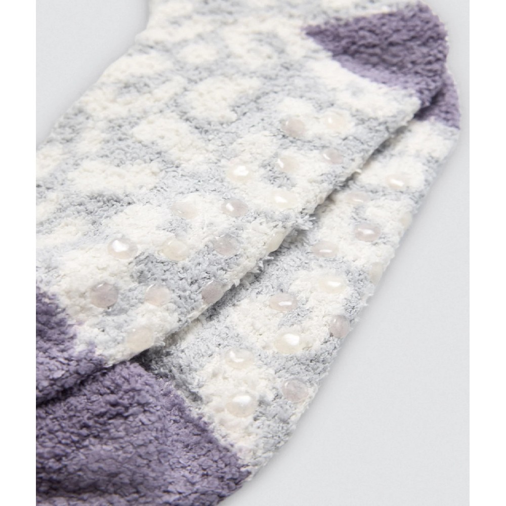 YSABEL MORA Y12961-3, Κάλτσες Fleece  Σετ 3 ζεύγη με πατουσάκια, FW2025-26 MULTI COLOR