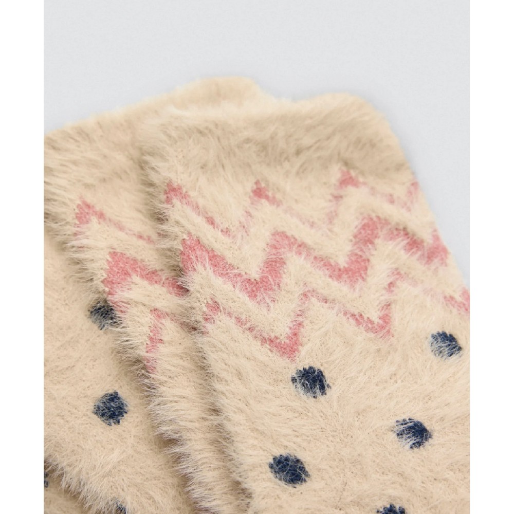 YSABEL MORA Y12963-3  Κάλτσες γούνινες  Σετ 3 ζεύγη, FW2025-26 MULTI COLOR