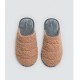 Ysabel Mora Y24078, Ανδρική Παντόφλα από μπουκλέ fleece, FW2025-26, ΤΑΜΠΑ