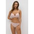 Ysabel Mora Y10747-ROSE, Γυναικείο Σετ Push Up και Στρινγκ Κυλοτάκι, SATIN ROSE
