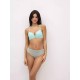 Ysabel Mora Y10750, Γυναικείο Σουτιέν Push Up με Μπανέλα, AQUAMARINE