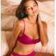 Ysabel Mora Y10828, Σουτιεν Push Up με μπανέλα,  ΦΟΥΞΙΑ