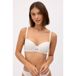 Ysabel Mora Y10828, Σουτιεν με μπανέλα Push Up, ΕΚΡΟΥ