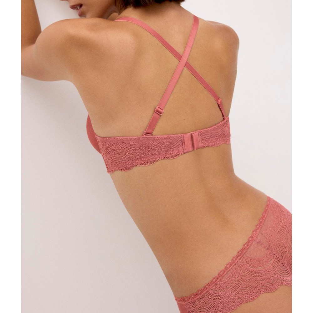 Ysabel Mora Y10838, Γυναικείο Σετ Σουτιεν Push Up και Κυλοτάκι String, ΣΟΜΟΝ