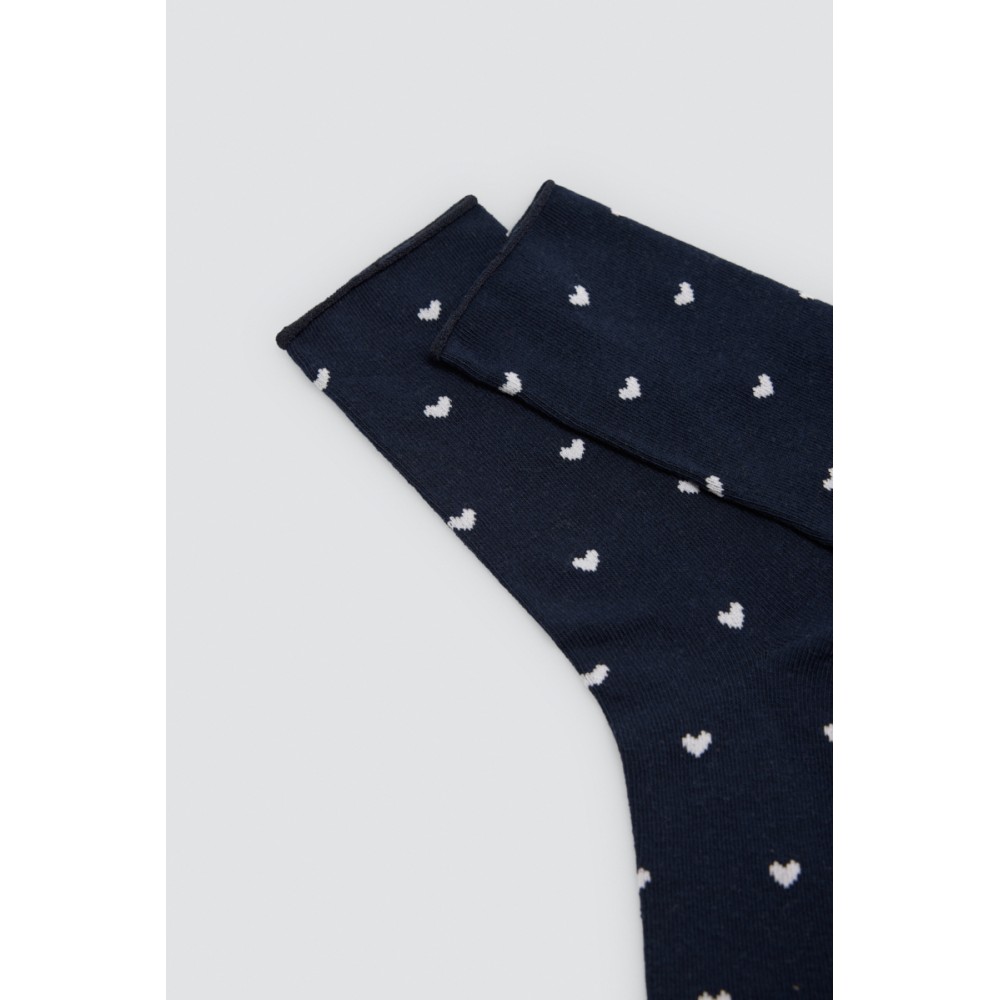 YSABEL MORA Y12109, Γυναικείες Κάλτσες  Σετ 3 ζεύγη χωρίς λάστιχο με σχέδια, MULTI COLOR