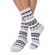 Ysabel Mora Y22122,  Ανδρικές Κάλτσες Flannel 1 ζευγάρι, ΓΚΡΙ