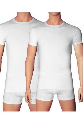 Kybbvs t-shirt  2p. ΚΒ904 WHITE