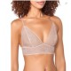 Αόρατο Bralette Sloggi Zero Lace Πούδρα από μαλακή δαντέλα